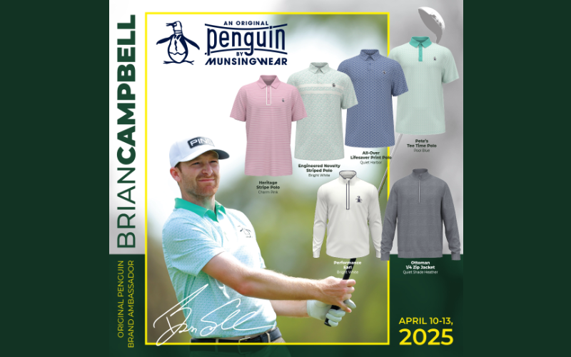 All Eyes On Original Penguin At Augusta
