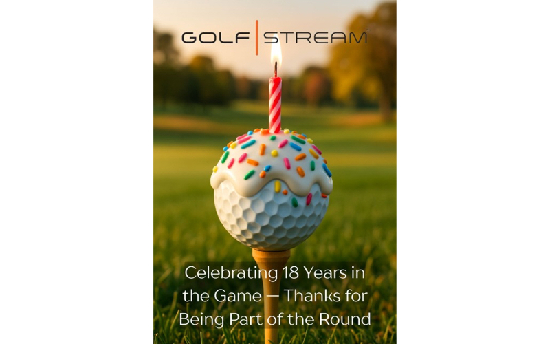 Golfstream Marks 18 Years of Excellence in the Golf Industry