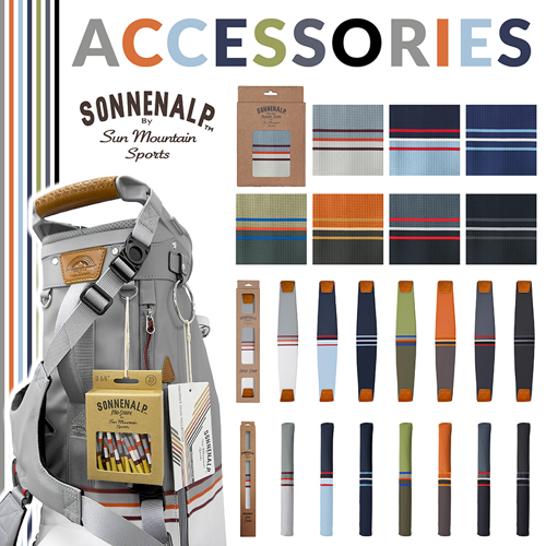 New Sonnenalp ‘MidStripe’ Stand Bag From Sun Mountain