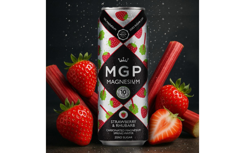 MGP Launch New Strawberry & Rhubarb Magnesium Drink