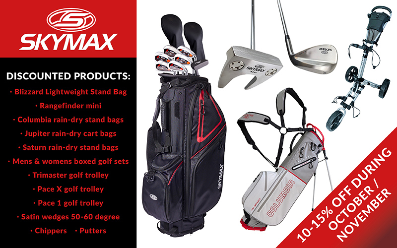 10-15% Off Many Skymax Products Throughout October / November